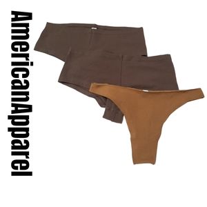 American apparel underwear 3 pack